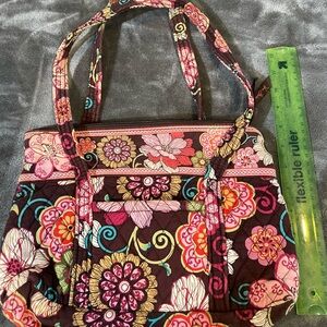 Retired Vera Bradley pattern- Multicolor Floral Shoulder Bag